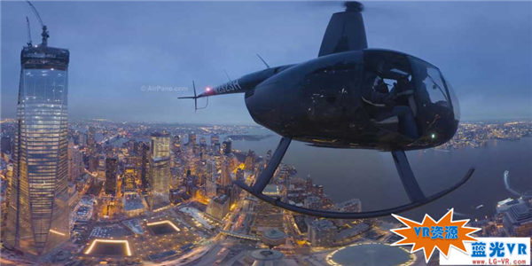 高空纽约曼哈顿 62MB 高空航拍类VR视频