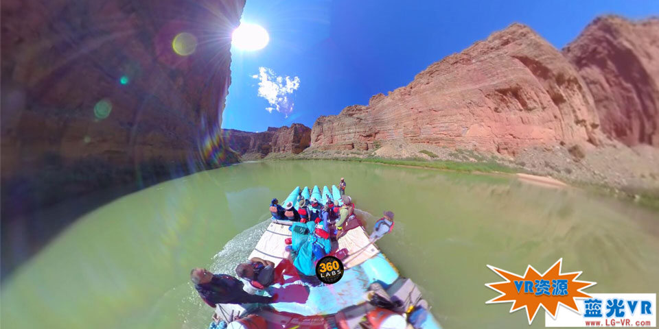 科罗拉多峡谷漂流 85MB 环球旅行类VR视频