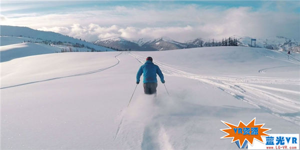 高山雪道垂直滑行VR视频下载 99MB 极限刺激类