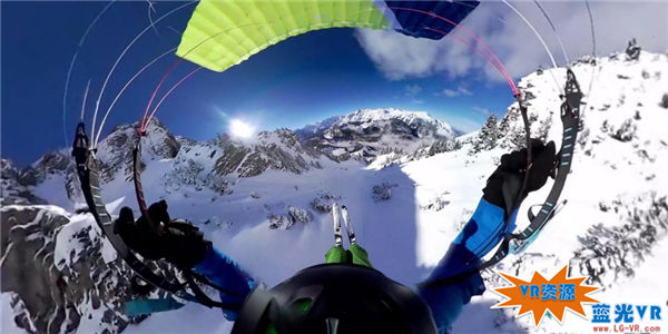 急速雪地滑翔伞下载 74MB 极限刺激类VR视频