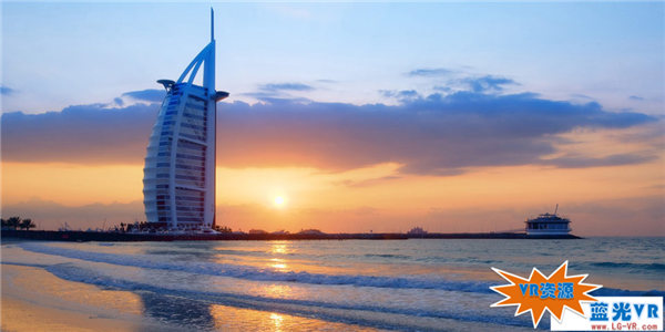 迪拜七星帆船酒店下载 44MB 环球旅行类VR视频