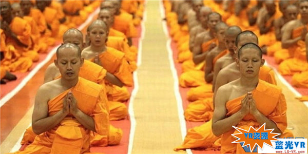佛教之国的寺庙游VR视频下载 233MB 环球旅行类